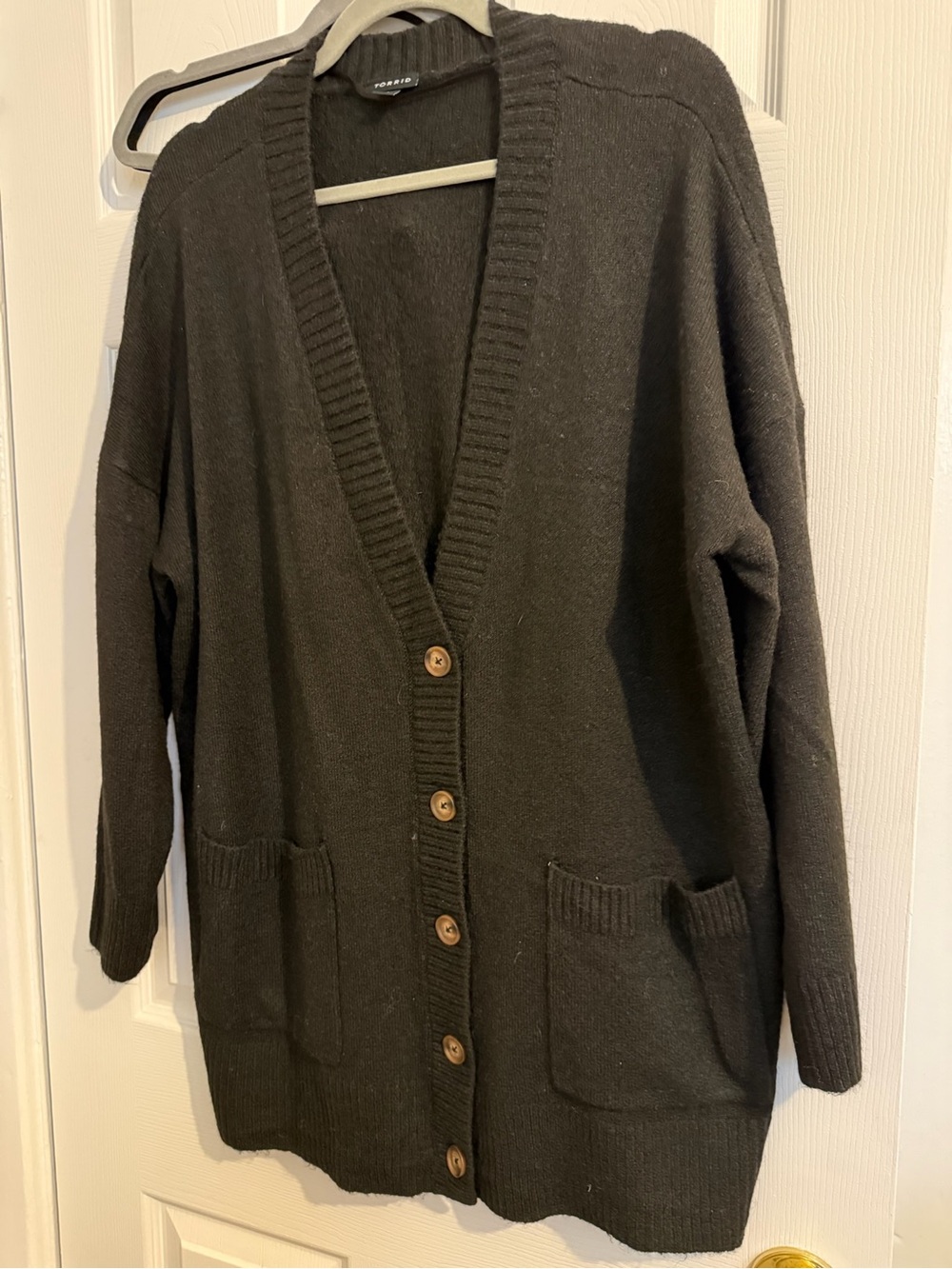Torrid Vegan Cashmere Boyfriend Cardigan